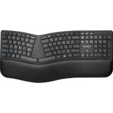 Kensington Pro Fit Ergo clavier Universel Bluetooth QWERTZ Allemand Noir Noir, Layout DE, Taille réelle (100 %), Sans fil, Bluetooth, QWERTZ, Noir