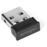 Kensington Pro Fit Ergo clavier Universel FR sans fil +USB QWERTZ Allemand Noir Noir, Layout DE, Taille réelle (100 %), Avec fil &sans fil, FR sans fil +USB, QWERTZ, Noir