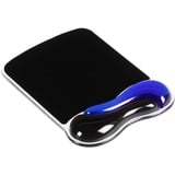 Kensington Repose-poignet en gel pour tapis à souris duo - bleu, Tapis de souris Bleu, Noir, Bleu, Monochromatique, Gel, Repose-poignets