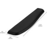 Kensington Repose-poignets ErgoSoft pour claviers standard Noir, Gel, Noir, Taïwan, 101 mm, 445 mm, 15 mm