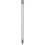 Logitech 914-000052 stylet Gris, Argent 20 g Argent/gris, Tablette, Apple, Gris, Argent, iPad Pro 12.9" (3rd gen), iPad Pro 11", iPad (7th, 6th gen), iPad Air (3rd gen), iPad mini (5th gen), Acrylonitrile-Butadiène-Styrène (ABS), Aluminium, Silicone, Intégré