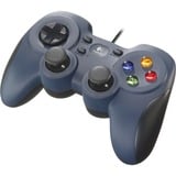 Logitech F310 Noir, Bleu USB 2.0 Manette de jeu Analogique/Numérique PC Noir/Bleu, Manette de jeu, PC, Touche Retour, Croix directionnelle, Bouton Démarrer, Analogique/Numérique, Avec fil, USB 2.0