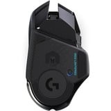 Logitech G502 souris RF sans fil 16000 DPI Droitier, Souris gaming Noir, Droitier, RF sans fil, 16000 DPI, Noir