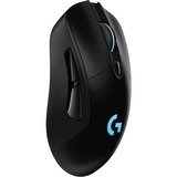 Logitech G703 Lightspeed souris Droitier RF sans fil Optique 25600 DPI, Souris gaming Noir, Droitier, Optique, RF sans fil, 25600 DPI, 1 ms, Noir