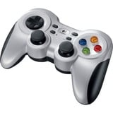 Logitech G F710 PC, Manette de jeu Argent/Noir, Sans fil, Compatible avec Android TV, manette vibrante