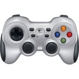 Logitech G F710 PC, Manette de jeu Argent/Noir, Sans fil, Compatible avec Android TV, manette vibrante