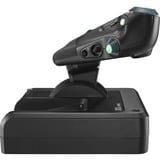 Logitech G Saitek X52 Pro Flight Control System, Contrôleur  simulation de vol, PC, Analogique/Numérique, Avec fil, USB 2.0, Noir, Argent