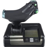 Logitech G Saitek X52 Pro Flight Control System, Contrôleur  simulation de vol, PC, Analogique/Numérique, Avec fil, USB 2.0, Noir, Argent