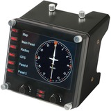 Logitech Saitek Pro Flight Instrument Panel, Tableau de bord Noir, PC