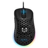 Sharkoon Light² 200, Souris gaming Noir, 50 - 16.000 dpi, LED RGB