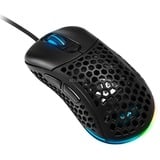 Sharkoon Light² 200, Souris gaming Noir, 50 - 16.000 dpi, LED RGB