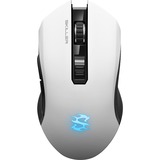 Sharkoon SKILLER SGM3, Souris gaming Blanc, 600 - 6.000 dpi, éclairage RGB