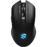 Sharkoon Skiller SGM3 souris Droitier RF Wireless+USB Type-A Optique 6000 DPI, Souris gaming Noir, Droitier, Optique, RF Wireless+USB Type-A, 6000 DPI, Noir