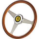 Thrustmaster Ferrari 250 GTO Wheel Add-On, Volant Marron/Argent, Helm, Bois, Gris, Métal, Boîte