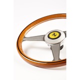 Thrustmaster Ferrari 250 GTO Wheel Add-On, Volant Marron/Argent, Helm, Bois, Gris, Métal, Boîte