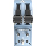 Thrustmaster TCA Quadrant Airbus Edition, Régulateur de poussée Bleu-gris/Noir, PC