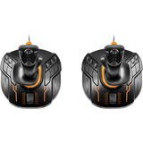 Thrustmaster T.16000M FCS Space Sim Duo, Manette de jeu Noir/Orange
