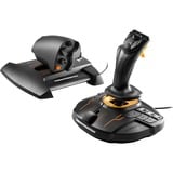 Thrustmaster  T.16000M FCS HOTAS, Contrôleur  Noir/Orange