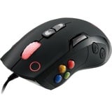 Tt eSPORTS MO-VLS-WDLOBK-01 souris Droitier USB Type-A Laser 8200 DPI, Souris gaming Noir, Droitier, Laser, USB Type-A, 8200 DPI, Noir