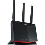 ASUS RT-AX86U Routeur connecté 2.5 Gigabit Ethernet, 5 Gigabit Ethernet Noir Ethernet WAN, 2.5 Gigabit Ethernet, 5 Gigabit Ethernet, Noir