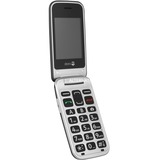 Doro 2424 6,1 cm (2.4") 92 g Gris, Argent, Smartphone Argent, Clapet, 6,1 cm (2.4"), 3 MP, Bluetooth, 800 mAh, Gris, Argent