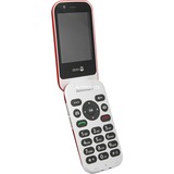 Doro 7030 7,11 cm (2.8") 124 g Rouge, Blanc Téléphone numérique, Téléphone à clapet Rouge, Clapet, Double SIM, 7,11 cm (2.8"), 3 MP, 1350 mAh, Rouge, Blanc