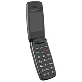 Doro Primo 401 5,08 cm (2") 115 g Noir Téléphone d'entrée de gamme, Mobile Noir, Clapet, SIM unique, 5,08 cm (2"), Bluetooth, 500 mAh, Noir