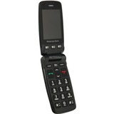 Doro Primo 406 6,1 cm (2.4") 115 g Noir Téléphone d'entrée de gamme, Smartphone Noir, Clapet, SIM unique, 6,1 cm (2.4"), 0,3 MP, 1050 mAh, Noir