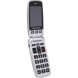 Doro Primo 413 6,1 cm (2.4") 115 g Noir, Smartphone Noir, Clapet, SIM unique, 6,1 cm (2.4"), 2 MP, 1050 mAh, Noir