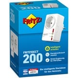 FRITZ! FRITZ!DECT 200, DE, Prise de courant Blanc/Rouge, DECT 200, DE, Programmateur journalier/hebdomadaire, Blanc, Plastique, 1999/5/EG R&TTE-Richtlinie: 2009/125/EG EU-Richtlinie:, 230 V, 50 Hz