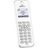 FRITZ! FRITZ!Fon M2, DE, Combiné Blanc, Fon M2, DE, Téléphone DECT, Combiné sans fil, Haut-parleur, 300 entrées, Identification de l'appelant, Blanc