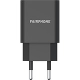Fairphone 000-0020-000000-0003 chargeur d'appareils mobiles Noir Intérieure Noir, Intérieure, USB, 12 V, Noir