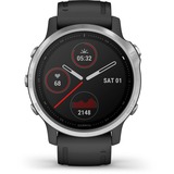 Garmin fēnix 6S 3,05 cm (1.2") 42 mm Noir, Argent GPS (satellite), Smartwatch Noir/Argent, 3,05 cm (1.2"), Écran tactile, 0,064 Go, GPS (satellite), 58 g