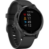 Garmin vívoactive 4s 2,79 cm (1.1") 40 mm Noir GPS (satellite), Smartwatch Noir, 2,79 cm (1.1"), Écran tactile, Wifi, GPS (satellite), 40 g