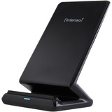 Intenso BSA1 Noir Intérieure, Station de recharge Noir, Intérieure, USB, 12 V, Recharge sans fil, 1,5 m, Noir