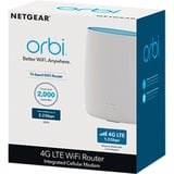 Netgear Orbi 4G LTE Tri-band WiFi Router AC2200, WLAN-LTE-Routeur Blanc