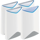 Netgear SRK60B04-100EUS routeur sans fil Gigabit Ethernet Tri-bande (2,4 GHz / 5 GHz / 5 GHz) 4G Blanc, Routeur maillé Blanc, Wi-Fi 5 (802.11ac), Tri-bande (2,4 GHz / 5 GHz / 5 GHz), Ethernet/LAN, 4G, Blanc