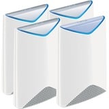 Netgear SRK60B04-100EUS système Wi-Fi maillé Tri-bande (2,4 GHz / 5 GHz / 5 GHz) Wi-Fi 5 (802.11ac) Blanc 4, Routeur maillé Blanc, Blanc, Tri-bande (2,4 GHz / 5 GHz / 5 GHz), Wi-Fi 5 (802.11ac), 3000 Mbit/s, 802.11a, Wi-Fi 5 (802.11ac), 802.11b, 802.11g, Wi-Fi 4 (802.11n), 1733 Mbit/s