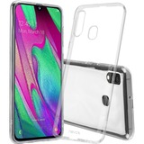 Nevox STYLESHELL FLEX coque de protection pour téléphones portables 15,5 cm (6.1") Housse Transparent, Housse smartphone Transparent, Housse, Samsung, Galaxy A41, 15,5 cm (6.1"), Transparent