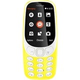 Nokia 3310 6,1 cm (2.4") Jaune Téléphone numérique, Smartphone Jaune, Barre, Double SIM, 6,1 cm (2.4"), 2 MP, 1200 mAh, Jaune
