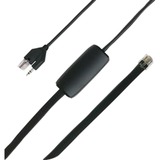 Plantronics 37818-11 accessoire pour casque /oreillettes Cable, Câble Noir, Cable, Noir