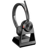 Plantronics Savi 7220 Office Casque Arceau Noir, Casque/Écouteur Noir, Casque, Arceau, Bureau/Centre d'appels, Noir, Binaural, PTT, Volume +, Volume +