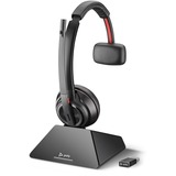 Plantronics Savi 8210 UC Casque À la main Bluetooth Noir, Casque/Écouteur Noir, Casque, À la main, Bureau/Centre d'appels, Noir, Binaural, Sans fil