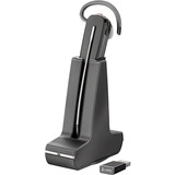 Plantronics Savi 8240 UC Casque Crochets auriculaires USB Type-C Bluetooth Noir, Casque d'écoute Noir, Casque, Crochets auriculaires, Bureau/Centre d'appels, Noir, Monophonique, Avec fil &sans fil