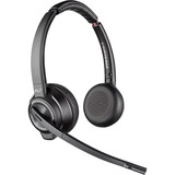 Plantronics Savi W8220/A, UC Casque Arceau Bluetooth Noir, Casque/Écouteur UC, Casque, Arceau, Bureau/Centre d'appels, Noir, Binaural, Rotatif