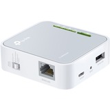 TP-Link TL-WR902AC routeur sans fil Fast Ethernet Bi-bande (2,4 GHz / 5 GHz) 4G Blanc Blanc/gris, Wi-Fi 5 (802.11ac), Bi-bande (2,4 GHz / 5 GHz), Ethernet/LAN, 3G, Blanc, Routeur portable