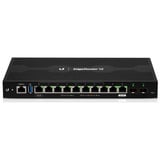 Ubiquiti EdgeRouter ER-12 Routeur connecté Gigabit Ethernet Noir Ethernet WAN, Gigabit Ethernet, Noir