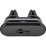 goobay 45651 support Support passif Mobile/smartphone Noir Noir, Mobile/smartphone, Support passif, Voiture, Noir