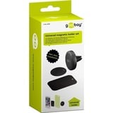 goobay 47145 support Support passif Mobile/smartphone Noir Noir, Mobile/smartphone, Support passif, Voiture, Noir
