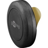 goobay 62089 support Support actif Mobile/smartphone Noir Noir, Mobile/smartphone, Support actif, Voiture, Intérieure, Noir
